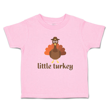 Toddler Clothes Little Turkey Bird with Hat Toddler Shirt Baby Clothes Cotton