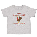 Toddler Clothes Make Thanksgiving Great Again Toddler Shirt Baby Clothes Cotton