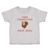 Toddler Clothes Make Thanksgiving Great Again Toddler Shirt Baby Clothes Cotton