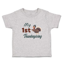 Toddler Clothes My 1St Thanksgiving Bird Toddler Shirt Baby Clothes Cotton