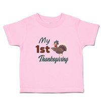 Toddler Clothes My 1St Thanksgiving Bird Toddler Shirt Baby Clothes Cotton