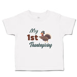 Toddler Clothes My 1St Thanksgiving Bird Toddler Shirt Baby Clothes Cotton