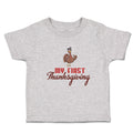 Toddler Clothes My First Thanksgiving Bird Toddler Shirt Baby Clothes Cotton