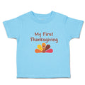 Toddler Clothes My First Thanksgiving Bird Toddler Shirt Baby Clothes Cotton