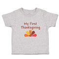 Toddler Clothes My First Thanksgiving Bird Toddler Shirt Baby Clothes Cotton