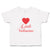 Toddler Clothes Little Valentine with Heart Symbol Toddler Shirt Cotton