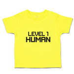 Cute Toddler Clothes Level 1 Human Toddler Shirt Baby Clothes Cotton