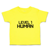 Cute Toddler Clothes Level 1 Human Toddler Shirt Baby Clothes Cotton