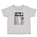 Cute Toddler Clothes Level 1 Human Toddler Shirt Baby Clothes Cotton