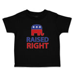 Raised Right with An American Republican Flag