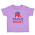 Toddler Clothes Raised Right with An American Republican Flag Toddler Shirt