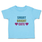 Smart Bright Cute with Heart Symbol