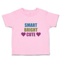 Toddler Clothes Smart Bright Cute with Heart Symbol Toddler Shirt Cotton