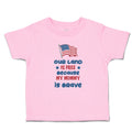 Toddler Clothes Our Land Is Free Because My Mommy Is Brave Country Flag and Star