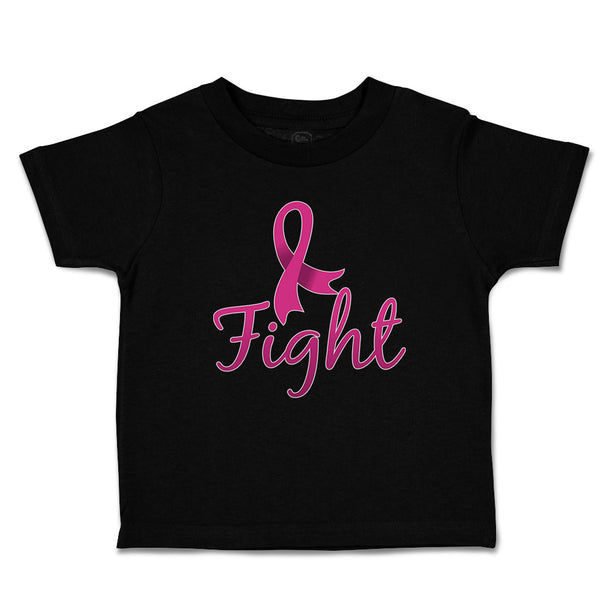 Toddler Clothes Fight Breast Cancer Ribbon Toddler Shirt Baby Clothes Cotton