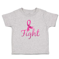 Toddler Clothes Fight Breast Cancer Ribbon Toddler Shirt Baby Clothes Cotton