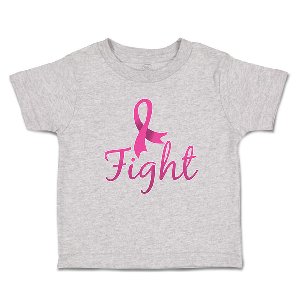 Toddler Clothes Fight Breast Cancer Ribbon Toddler Shirt Baby Clothes Cotton