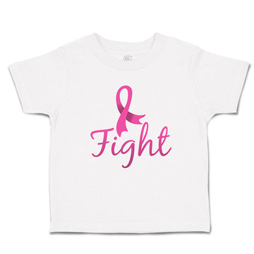 Toddler Clothes Fight Breast Cancer Ribbon Toddler Shirt Baby Clothes Cotton