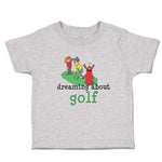 Toddler Clothes Dreaming About Golf Friends Together Playing Golf on Golf Course