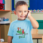 Dreaming About Golf Friends Together Playing Golf on Golf Course
