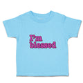 Toddler Clothes I'M Blessed Toddler Shirt Baby Clothes Cotton