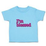 Toddler Clothes I'M Blessed Toddler Shirt Baby Clothes Cotton