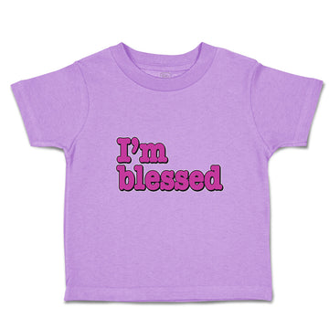 Toddler Clothes I'M Blessed Toddler Shirt Baby Clothes Cotton