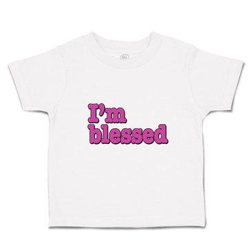 Toddler Clothes I'M Blessed Toddler Shirt Baby Clothes Cotton