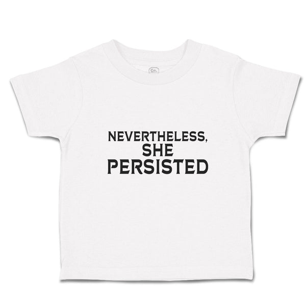 Nevertheless She Persisted