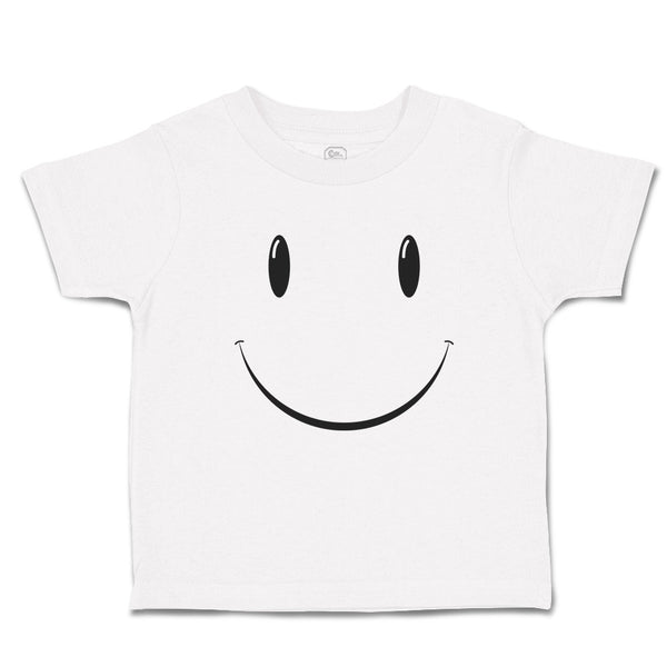 Toddler Clothes Smile Face Toddler Shirt Baby Clothes Cotton