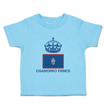 Cute Toddler Clothes Guam, Chamorro Prince Crown Countries Toddler Shirt Cotton