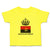Cute Toddler Clothes Angolan Prince Crown Countries Toddler Shirt Cotton