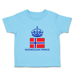 Cute Toddler Clothes Norwegian Prince Crown Countries Toddler Shirt Cotton