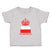 Cute Toddler Clothes Polish Prince Crown Countries Toddler Shirt Cotton