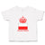 Cute Toddler Clothes Polish Prince Crown Countries Toddler Shirt Cotton