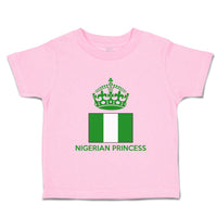 Toddler Girl Clothes Nigerian Princess Crown Countries Toddler Shirt Cotton