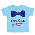 Toddler Clothes Geek Is Chic Funny Nerd Geek Toddler Shirt Baby Clothes Cotton
