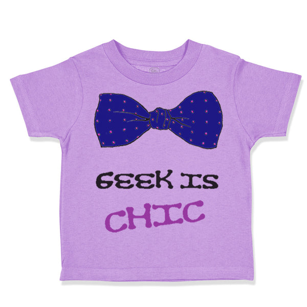 Toddler Clothes Geek Is Chic Funny Nerd Geek Toddler Shirt Baby Clothes Cotton