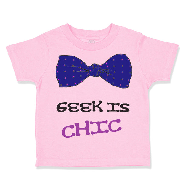 Toddler Clothes Geek Is Chic Funny Nerd Geek Toddler Shirt Baby Clothes Cotton