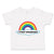 Toddler Clothes Rainbow Text Poop Rainbows Funny Humor Toddler Shirt Cotton