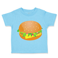 Toddler Clothes Delicious Hamburger Toddler Shirt Baby Clothes Cotton