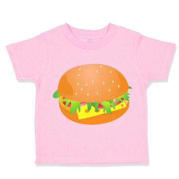 Toddler Clothes Delicious Hamburger Toddler Shirt Baby Clothes Cotton