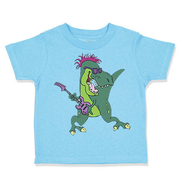 Toddler Clothes Dino Rock Star Dinosaurs Dino Trex Toddler Shirt Cotton