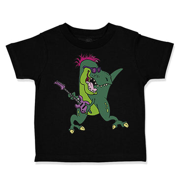 Toddler Clothes Dino Rock Star Dinosaurs Dino Trex Toddler Shirt Cotton