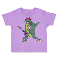 Toddler Clothes Dino Rock Star Dinosaurs Dino Trex Toddler Shirt Cotton