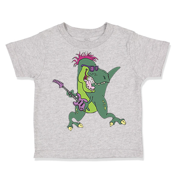 Toddler Clothes Dino Rock Star Dinosaurs Dino Trex Toddler Shirt Cotton