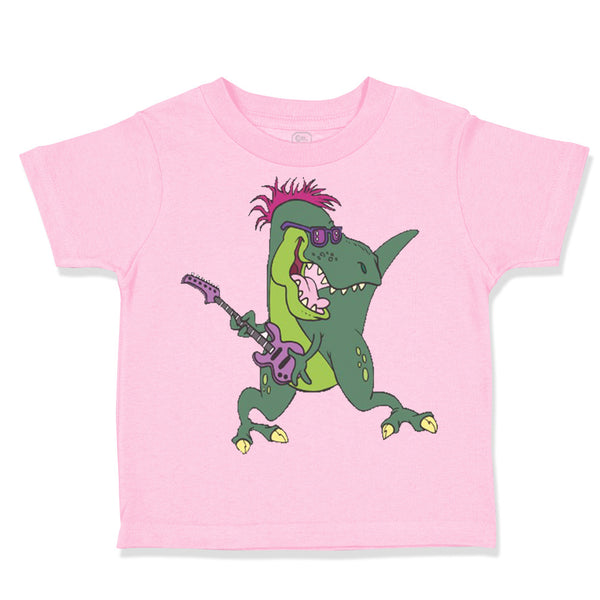 Toddler Clothes Dino Rock Star Dinosaurs Dino Trex Toddler Shirt Cotton