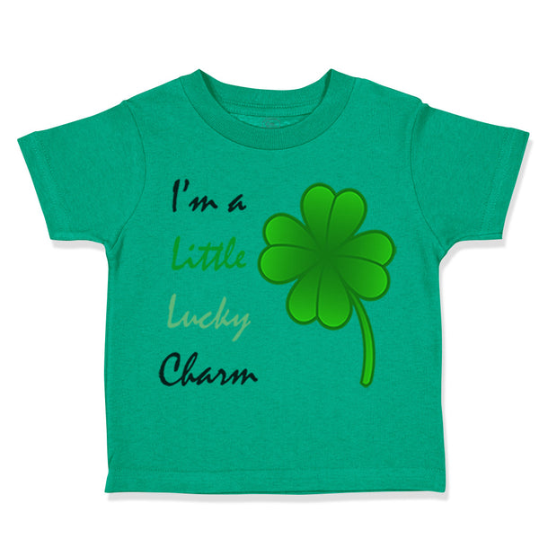 Toddler Clothes I'M A Little Lucky Charm St Patrick's Funny Humor Toddler Shirt