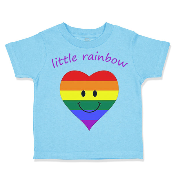 Toddler Clothes Little Rainbow Funny Toddler Shirt Baby Clothes Cotton