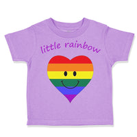 Toddler Clothes Little Rainbow Funny Toddler Shirt Baby Clothes Cotton